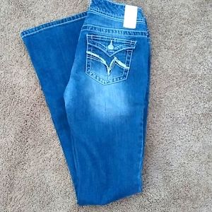 Vanity slim boot cut jeans